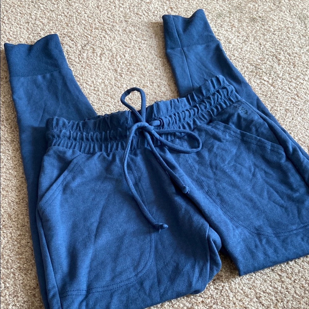 Free People Cozy Navy Blue Joggers - Picture 11 of 12
